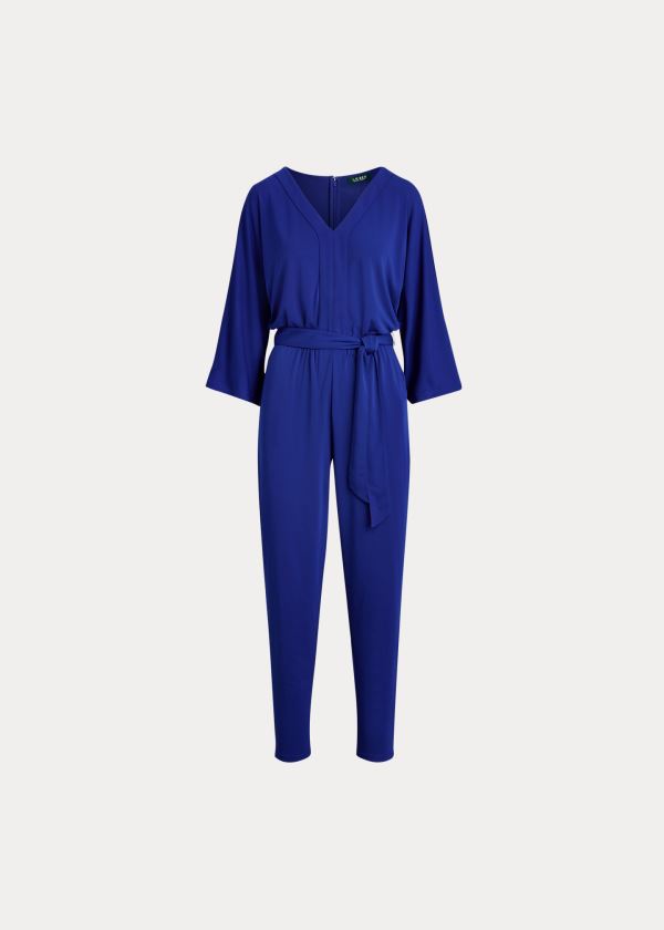 Ralph Lauren Jersey Dolman-Sleeve Jumpsuit Dame Danmark (CKOAG3192)